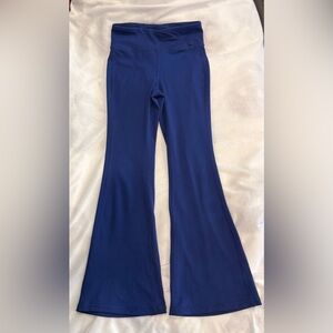 90 Degree By Reflex Navy Girls' Pants Leggings 7/8